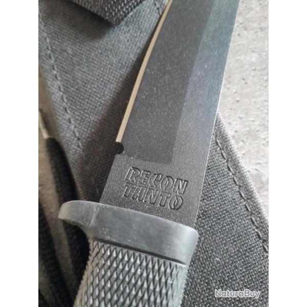 COLD STEEL RECON TANTO  CARBON V MADE IN USA ANN�E 80 - 90 VINTAGE NEUF  collection combat  tactique