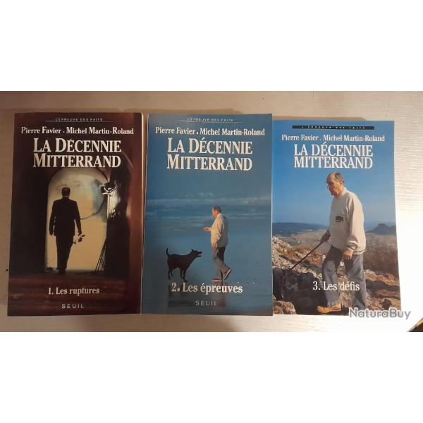 La D�cennie Mitterrand - 3 tomes