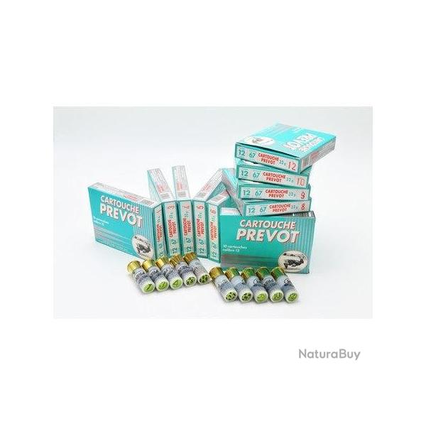 Cartouches Prevot Tradition 32 g Cal. 12 67 Par 10