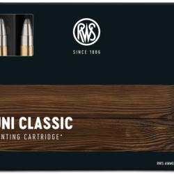 CARTOUCHE RWS 30-06 UNI Classic 11,7g-180gr