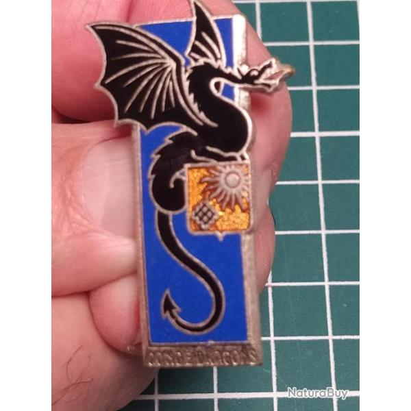 INSIGNE DEUXIEME R�GIMENT DE DRAGONS, 2 �ME DRAGONS, DRAGO