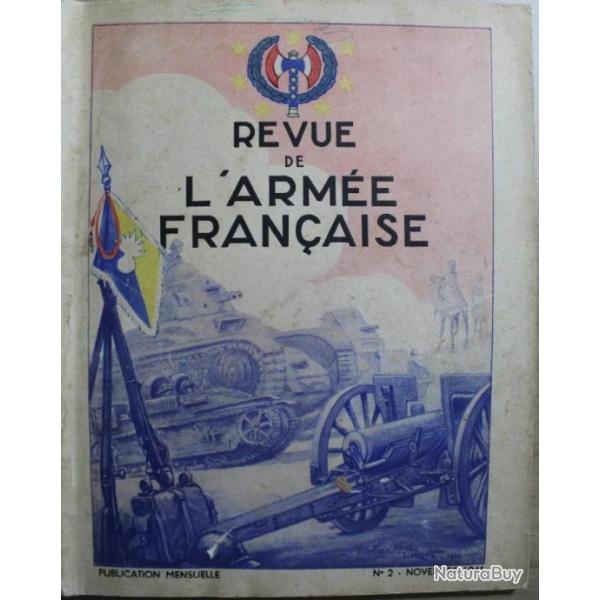 Revue de l'arme franaise No 2 de Novembre 1941