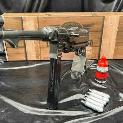 Pack pr&ecirc;t &agrave; tirer - PISTOLET "LEGENDS MP GERMAN LEGACY" - EDITION SEMI AUTO - CO2, CAL BB/4.5MM