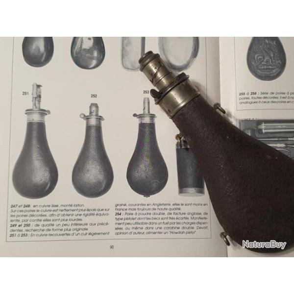 Ancienne poire � poudre vide G&JW HAWKSLEY Sheffield