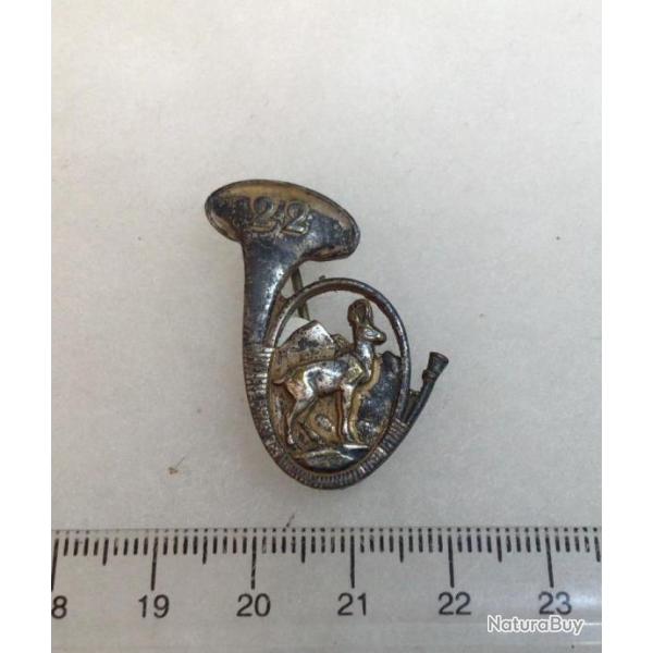 FRANCE CHASSEURS - Insigne 22� Bataillon de Chasseurs Alpins
