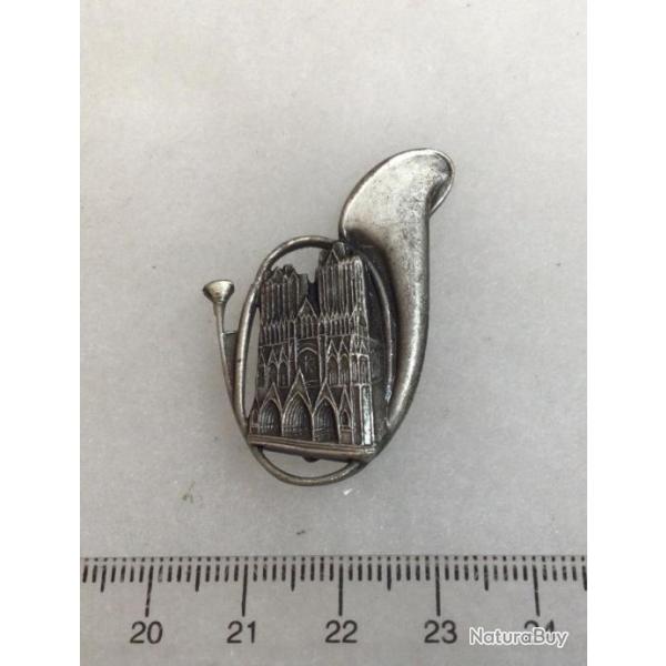 FRANCE CHASSEURS - Insigne 41� Groupe de Chasseurs Port�s sans n�, 44 mm Drago