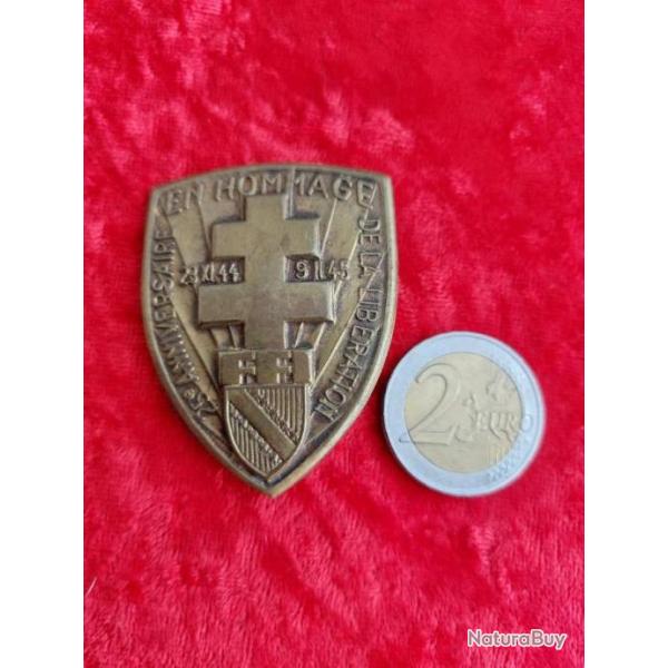 Insigne comm�moratif du 25�me anniversaire de la lib�ration FFI 1970