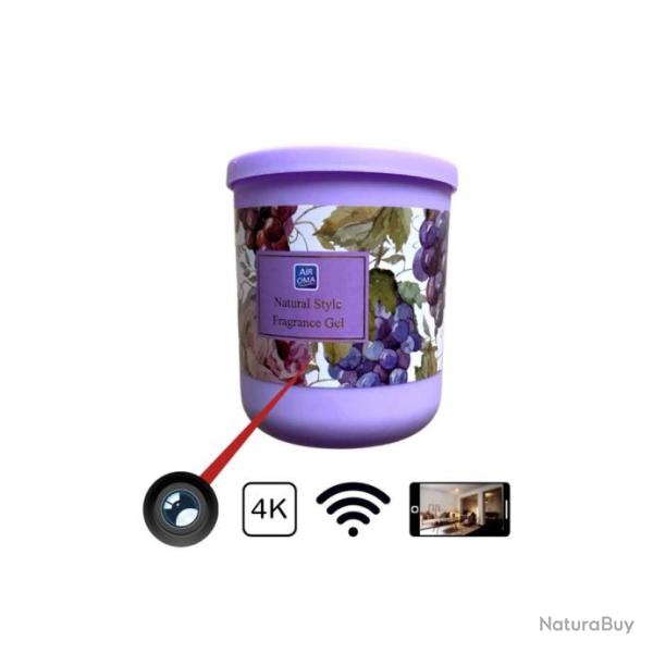 Bo�te d�sodorisante Cam�ra Espion 4K WiFi