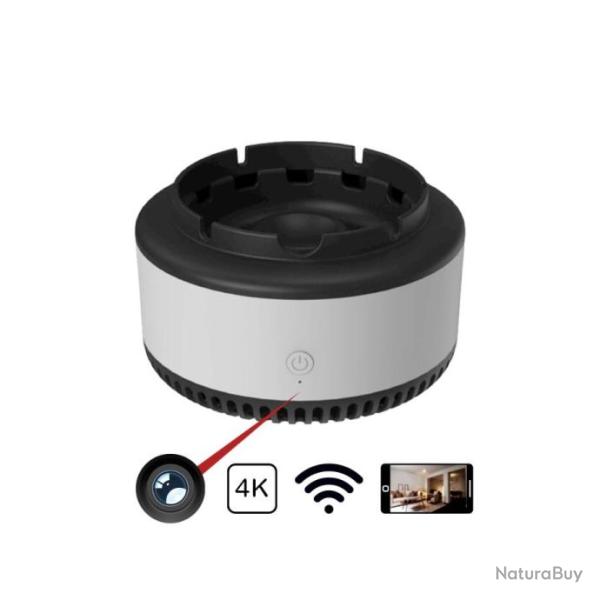 Cendrier Cam�ra Espion 4K Wifi Avec purificateur d'air