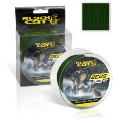 Tresse Black Cat Zeus Linge G2 Vert 250m 250m 0,55mm 69kg Vert