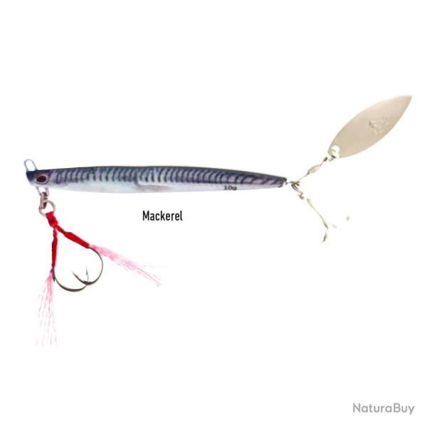 Jig M�tallique Daiwa Samura� Spin Jig 30g 30g Mackerel