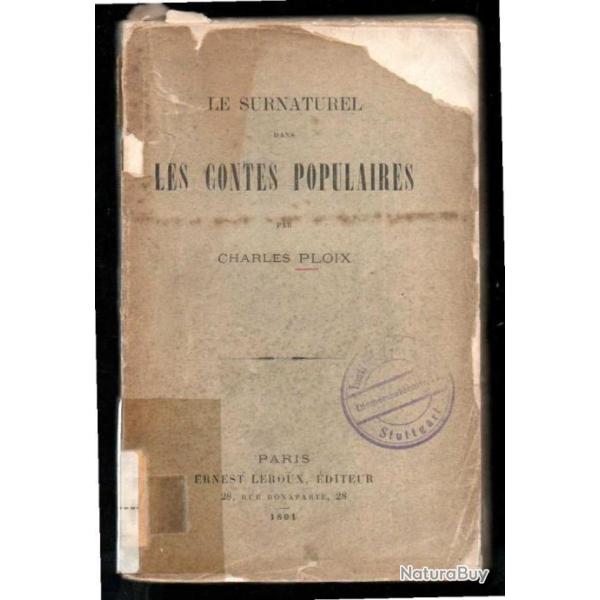 le surnaturel dans les contes populaires de charles ploix 1891