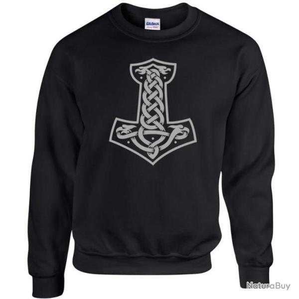 Sweat Marteau de Thor Dieu du tonerre et de la force Mythologie Nordique Ragnarok Viking Scandinavie
