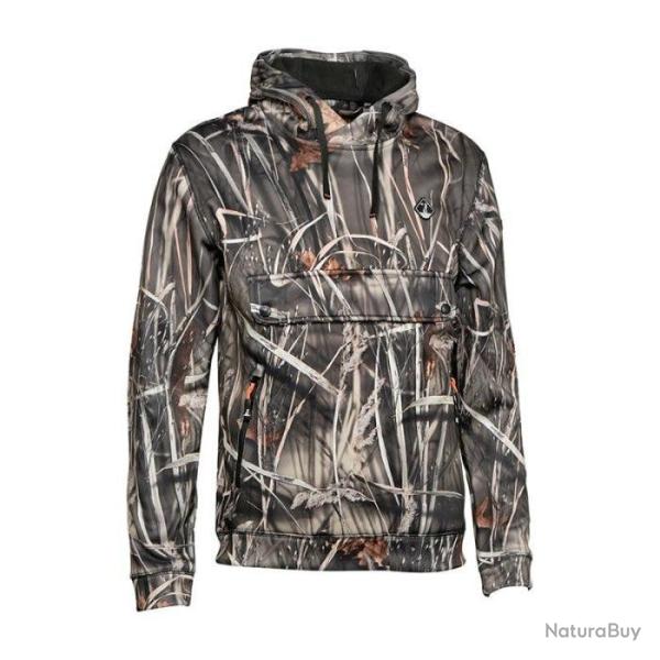 Sweatshirt enfant Percussion � capuche Camo Wet