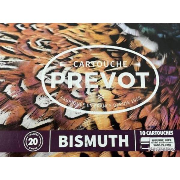 Cartouches Prevot Xpert Bismuth BJ Green 24 g - Cal. 20/70 - 4 / Par 1