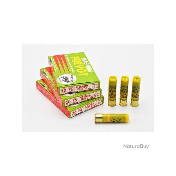 Cartouches Prevot Magnum 20 BG 32 g Cal. 20 76 Par 5