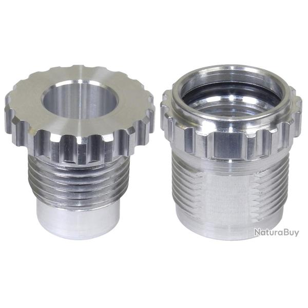 Kit de recalibrage d'ogives � monter sur presse de rechargement Lee Breech Lock