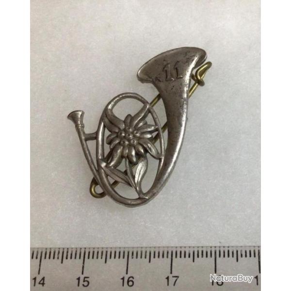 FRANCE CHASSEURS - Insigne 11� Bataillon de Chasseurs Alpins
