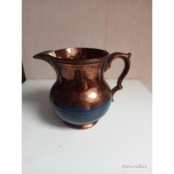 pichet ancien de jersey hauteur 12 cm x 14 cm