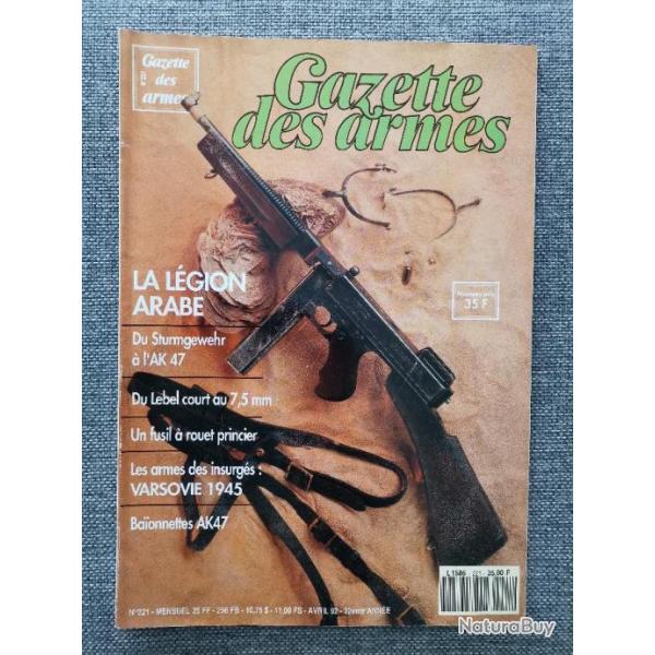 Ouvrage La Gazette des Armes no 221