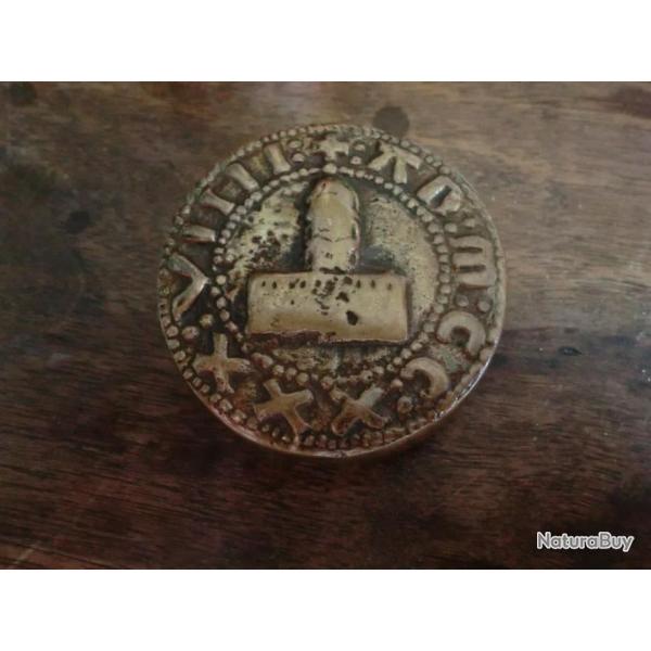 medaille  bronze  monuments