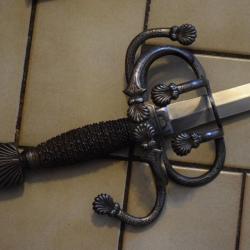 FIN DE VENTE - Ep&eacute;e Rapi&egrave;re XVIIe si&egrave;cle