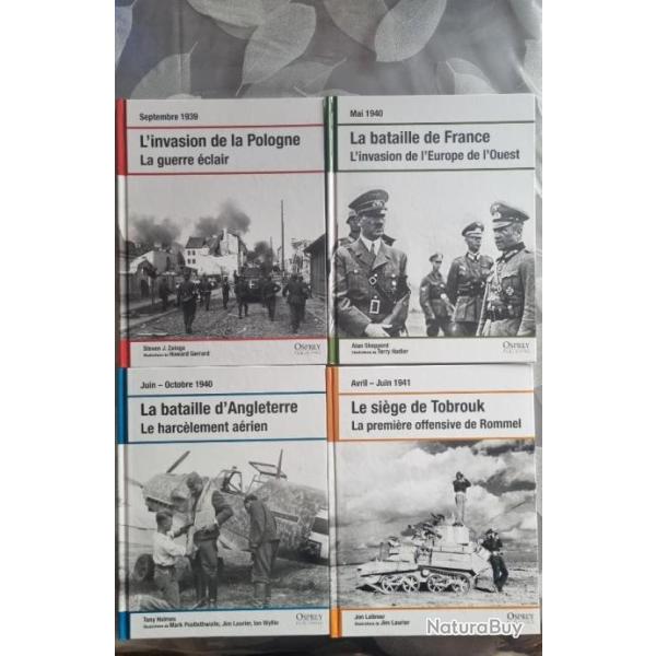 Livres WW2 s�rie Osprey lot 1