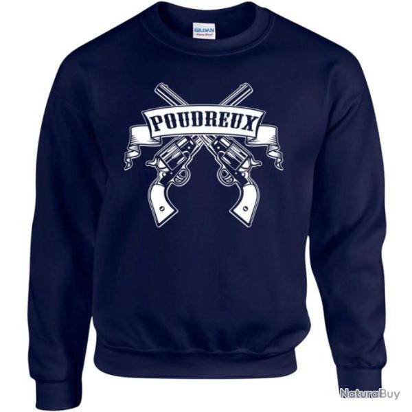 Sweat POUDREUX poudre noire Black Powder tir revolver amorce percussion PNF2  PN calibre .44 .36 .31
