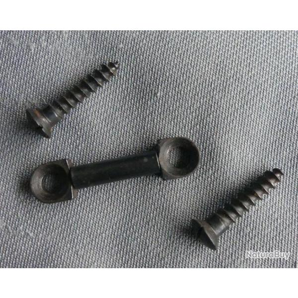 battant  de crosse lat�ral +ses vis pour fusil Carcano 1891/41