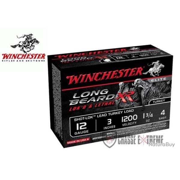 10 Cartouches WINCHESTER Long Beard Xr 49g cal 12/76 PB 6