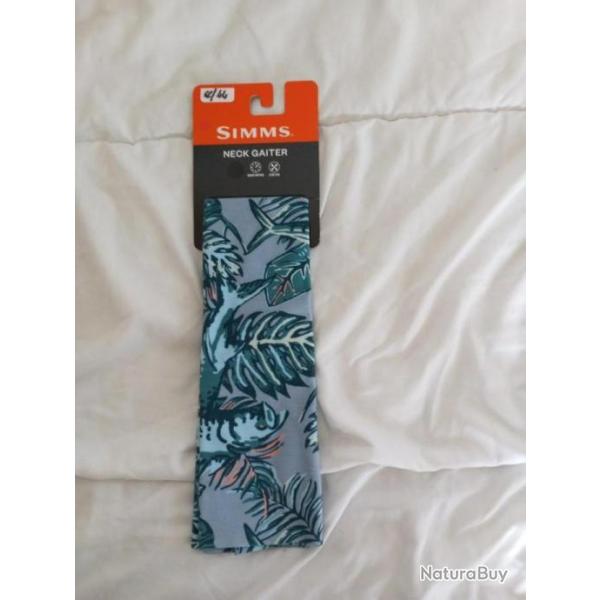 Tour de cou SIMMS Slamdown steel blue