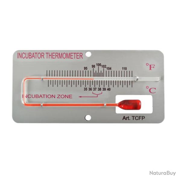 Thermom�tre sur panneau aluminium - OLBA