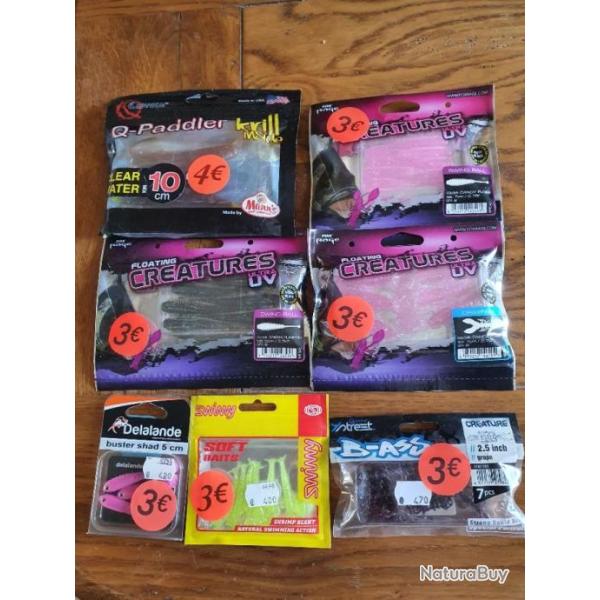 Lot de leurres neuf