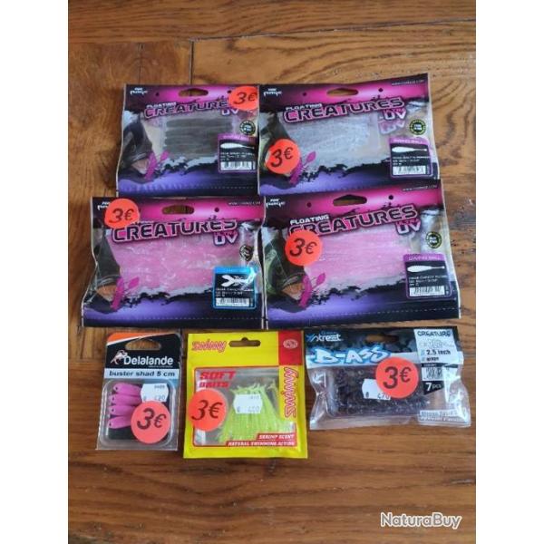Lot de leurres neuf l ensemble