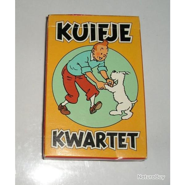 JEU DE SEPT FAMILLE TINTIN EN N�ERLANDAIS