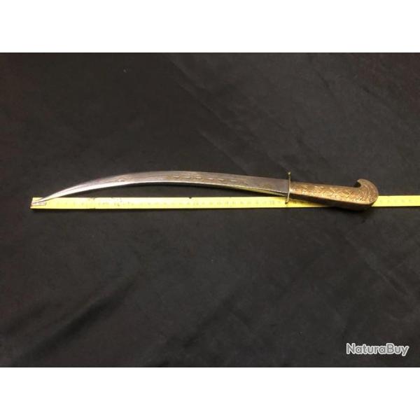 petit couteau flissa manche en laiton