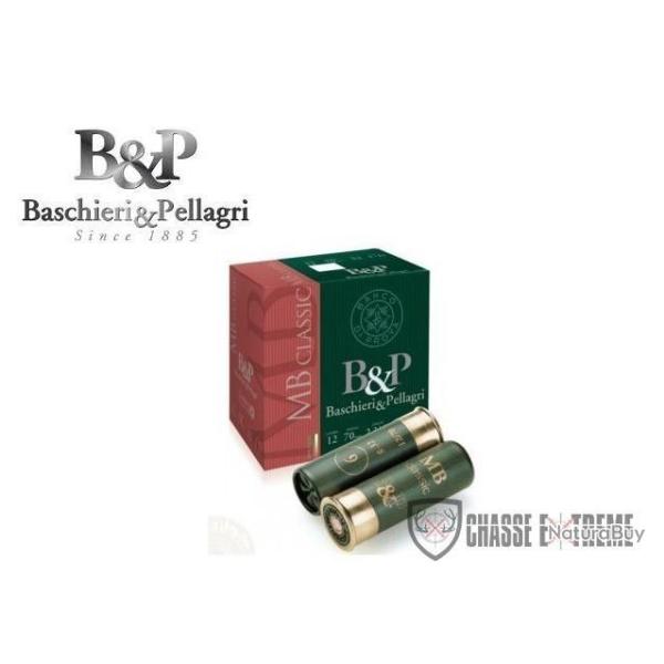 Boite de 25 Cartouches B&P MB Classic 32G Cal 12/70 Pb 8