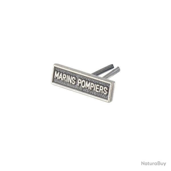 mini agrafe argent marins pompiers