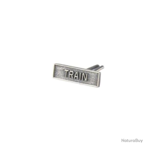 mini agrafe argent train