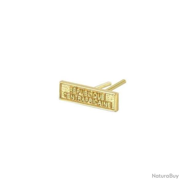 mini agrafe or R�publique Centrafricaine
