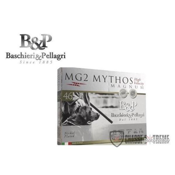 Boite de 10 Cartouches B&P Mg2 Mythos Magnum Hv 46G Cal 12/76 Pb 4