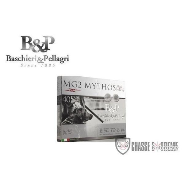 10 Cartouches B&P Mg2 Mythos Hv 40Gr Cal 12/70 Pb 4