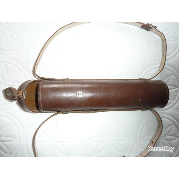BEL ETUI EN CUIR POUR LUNETTE DE TIR