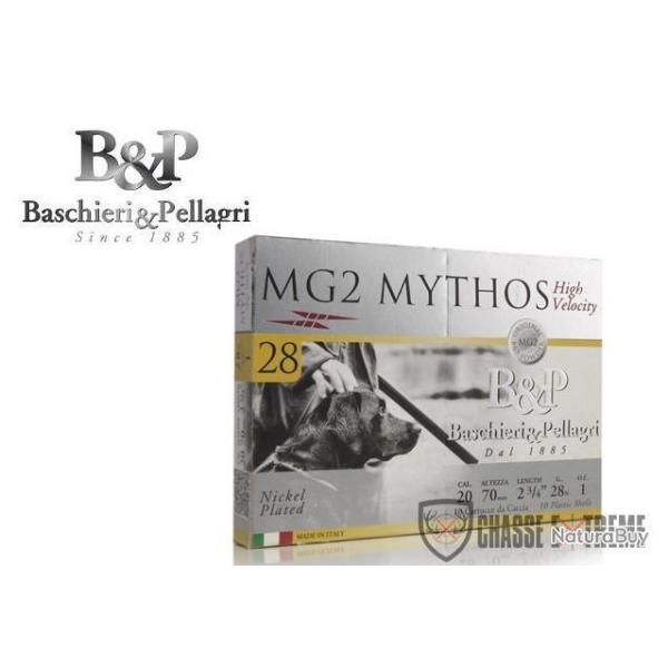 10 Cartouches B&P MG2 Mythos Hv 28Gr Cal 20/70 Pb 5