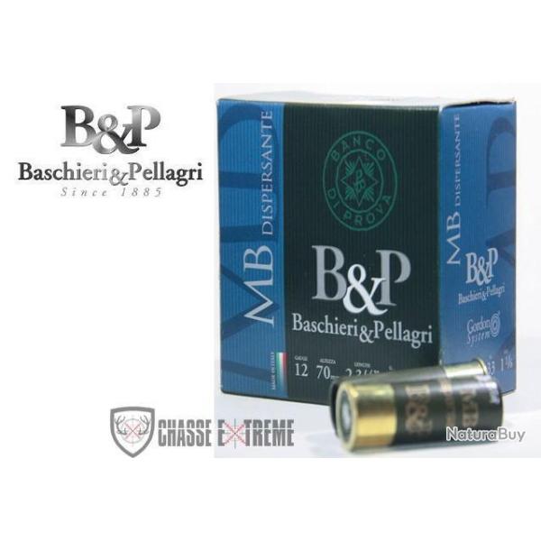 25 Cartouches B&P MB Dispersante 33G Cal 12/70 Pb 9