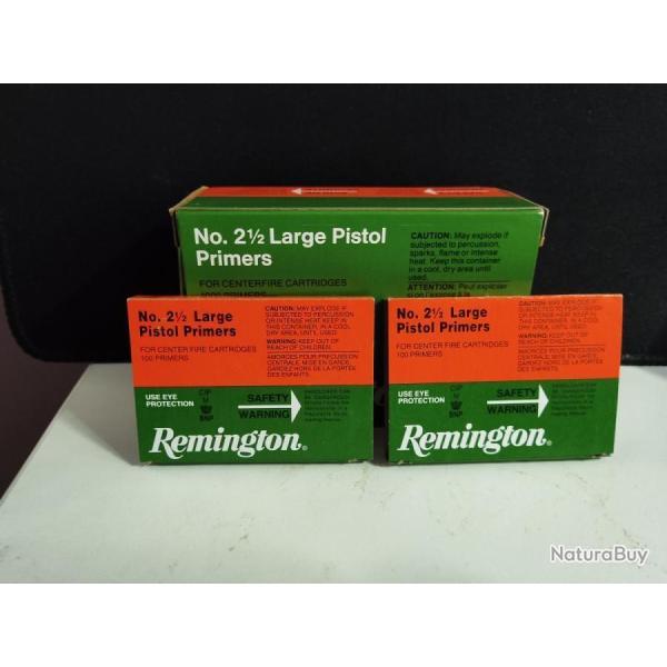 AMORCES LARGE PISTOL REMINGTON