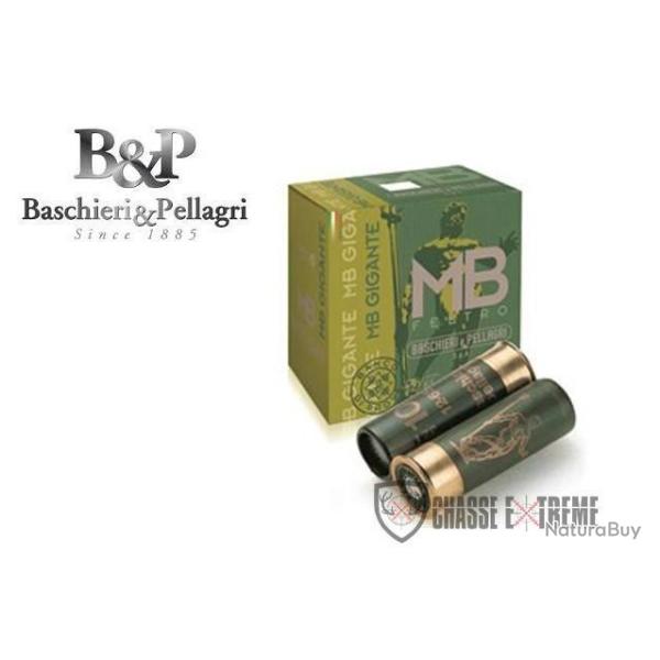 25 Cartouches B&P Gigante 32G Cal 12/65 Pb 7