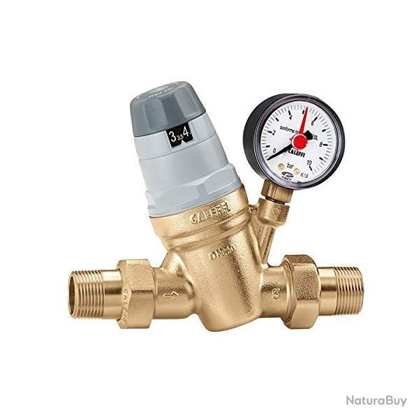 R�ducteur de pression Thermador R53520 3/4" avec manom�tre cartouche d�montable pour eau froide