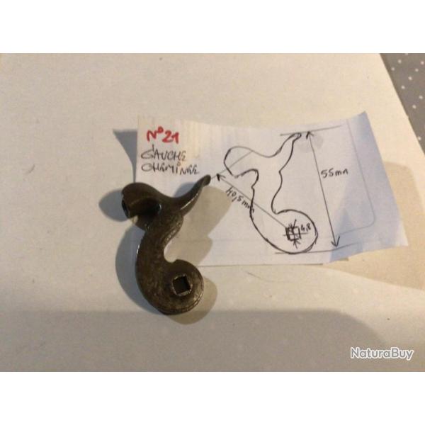 VENDU PAR LE-CUIRASSIER N21 CHIEN GAUCHE FUSIL A CHEMINES