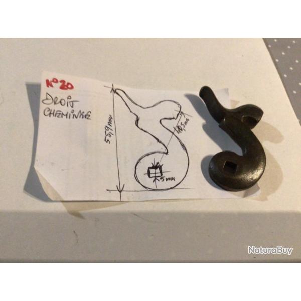 VENDU PAR LE-CUIRASSIER N20 CHIEN DROIT FUSIL A CHEMINES